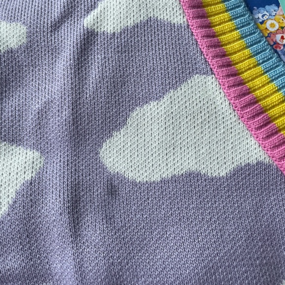 Care Bears cardigan slightly flawed NWT - Picture 4 of 4